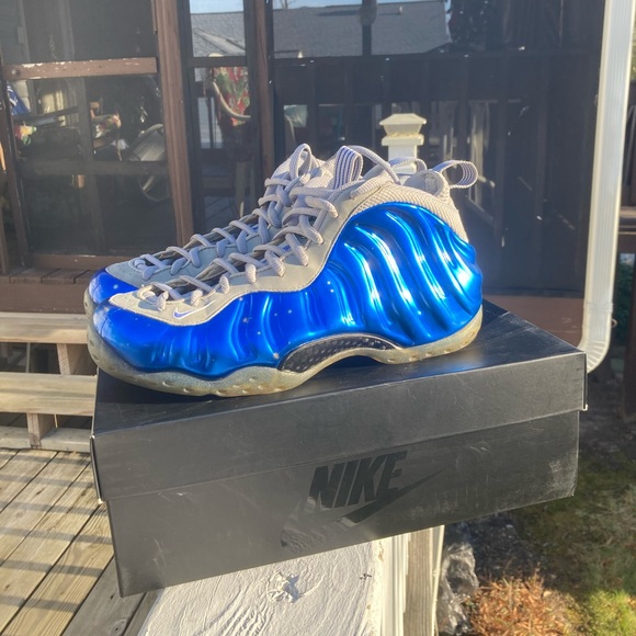 Nike Air Foamposite One Sport Royal Size 9 Mens